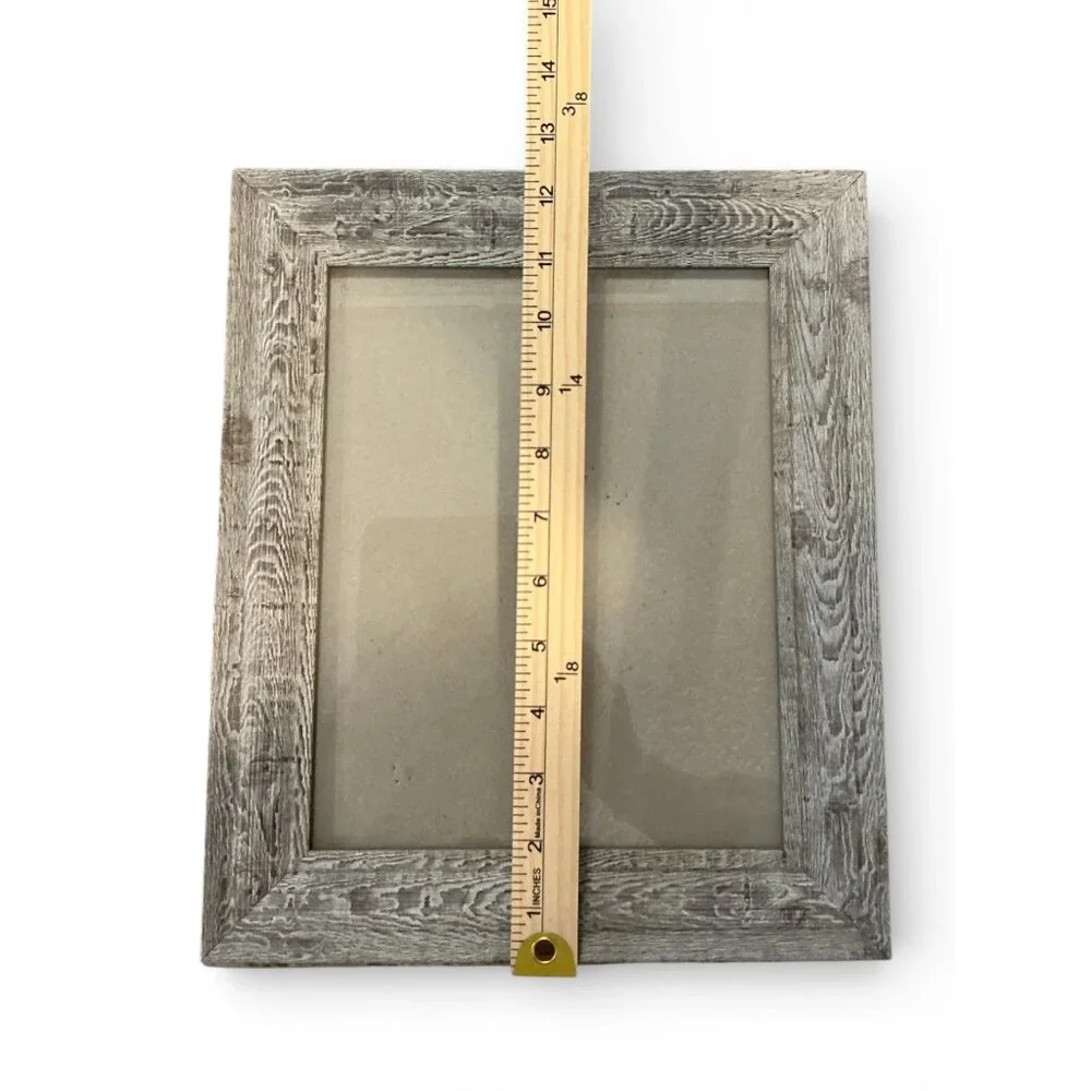 Rustic Gray Faux‎ Wooden Picture Frames 10.5